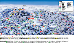 Skifahren Bayer. Wald